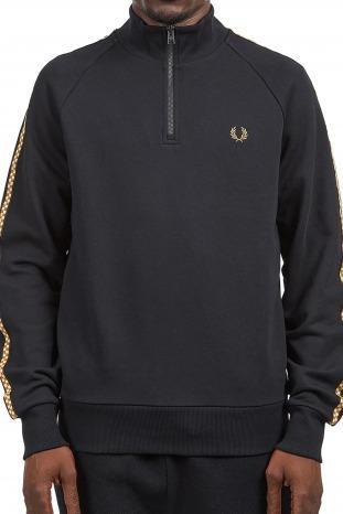 CHEQUERBOARD TAPE HALF ZIP