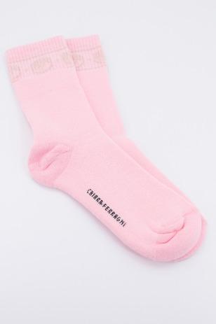 MAXI LOGOMANIA LUREX SOCKS