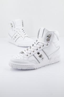 SNE CF1 HIGH WHITE LEATH