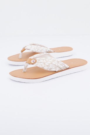LEATHER FOOTBED TH BEACH