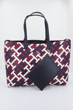 AW0AW12825 ICONIC TOMMY TOTE MONOGR