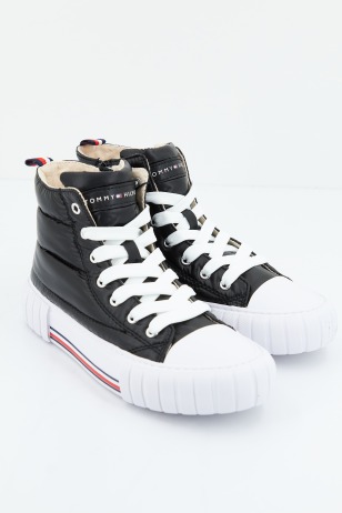 HIGH TOP LACE-UP SNEAKER